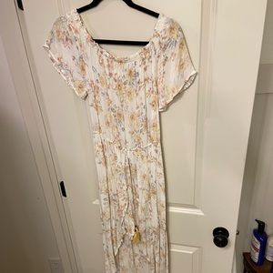 Off shoulder Romper/high low